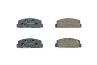 комплект спирачно феродо, дискови спирачки