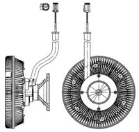 Thumbnail - Koppeling, radiateurventilator - CFC218000P - MAHLE