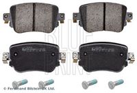 комплект спирачно феродо, дискови спирачки