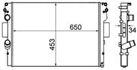 Thumbnail - Radiateur - CR1254001S - MAHLE