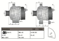 DENSO Dynamo / Alternator 3