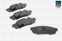 комплект спирачно феродо, дискови спирачки