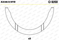 дистанционна шайба, колянов вал