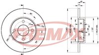 Bremžu diski BD-3465 FREMAX