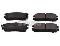 комплект спирачно феродо, дискови спирачки