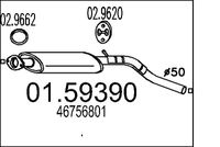 Mittelschalldämpfer