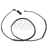 предупредителен контактен сензор, износване на накладките