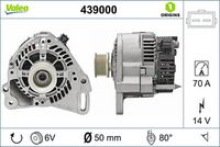 Generator / Alternator VALEO, Cod: 439000