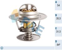 термостат, охладителна течност