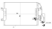 Condensator / Radiator aer conditionat MTR, Cod: 13054403