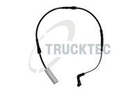 предупредителен контактен сензор, износване на накладките