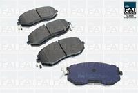 комплект спирачно феродо, дискови спирачки