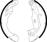 комплект спирачна челюст