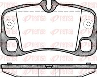 комплект спирачно феродо, дискови спирачки