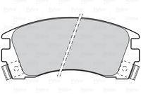 Bremsbelagsatz, Scheibenbremse