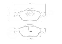 BREMBO High performance remblokkenset 3