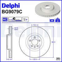 Disc frana DELPHI, Cod: BG9079C