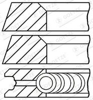 комплект сегменти