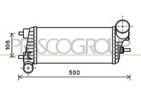 Intercooler, compresor PRASCO, Cod: FD428N001