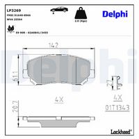 Bremsbelagsatz, Scheibenbremse