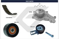 Set pompa apa + curea dintata HUTCHINSON, Cod: KH 513WP59