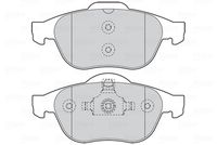 Bremsbelagsatz, Scheibenbremse