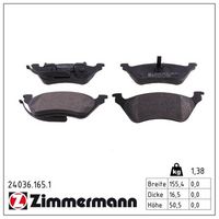 комплект спирачно феродо, дискови спирачки