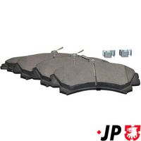 комплект спирачно феродо, дискови спирачки