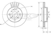 Bremžu diski TX 70-97 TOMEX brakes