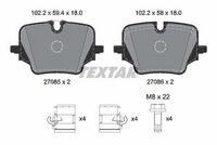 Bremsbelagsatz, Scheibenbremse