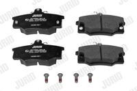 Bremsbelagsatz, Scheibenbremse