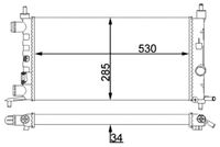 Thumbnail - Radiateur - CR735000S - MAHLE