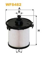 Degvielas filtrs WF8482 WIX FILTERS