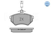 комплект спирачно феродо, дискови спирачки