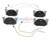 комплект спирачно феродо, дискови спирачки