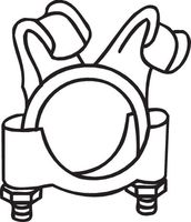 Klemmstück, Abgasanlage