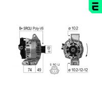 Generator / Alternator ERA, Cod: 210434A