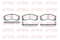 комплект спирачно феродо, дискови спирачки