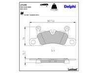 комплект спирачно феродо, дискови спирачки