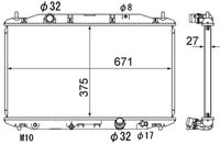 Thumbnail - Radiateur - CR1895000S - MAHLE