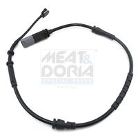 предупредителен контактен сензор, износване на накладките