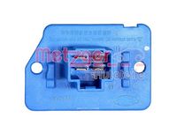 METZGER AUTOTEILE Weerstand, interieurventilator 2