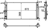 Thumbnail - Radiateur - CR1886000S - MAHLE