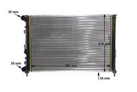 Thumbnail - Radiateur - CR1411000S - MAHLE