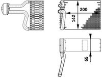Thumbnail - Verdamper, airconditioning - AE66000P - MAHLE