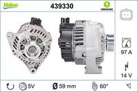 Generator / Alternator VALEO, Cod: 439330
