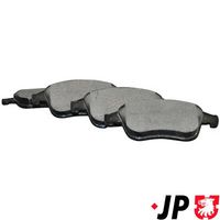 комплект спирачно феродо, дискови спирачки