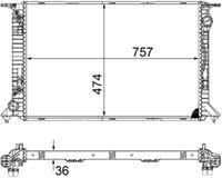 Thumbnail - Radiateur - CR1133000S - MAHLE