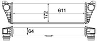 Thumbnail - Intercooler, inlaatluchtkoeler - CI150000P - MAHLE