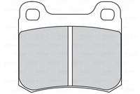 Bremsbelagsatz, Scheibenbremse